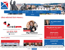 Tablet Screenshot of praha1.cz